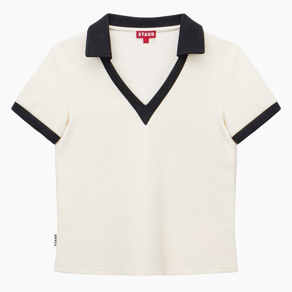 STAUD Court Volley Stretch Polo Top Small